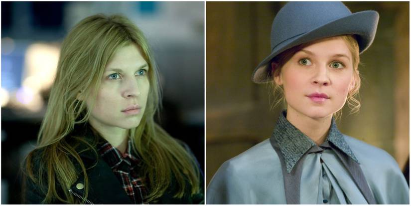 Clemence Poesy in Harry Potter and The Tunnel