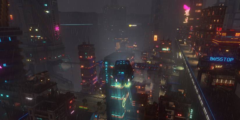 Cloudpunk - Going Upwards