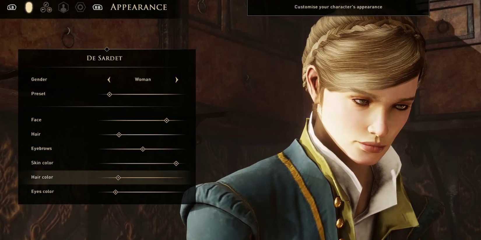 De Sardet character creator.