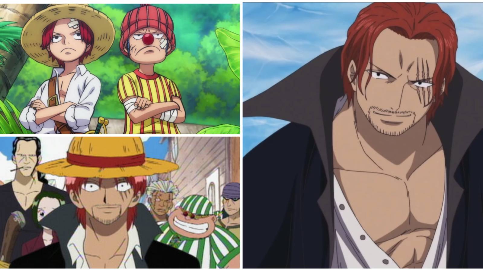 Shanks At Various Stages In His Life