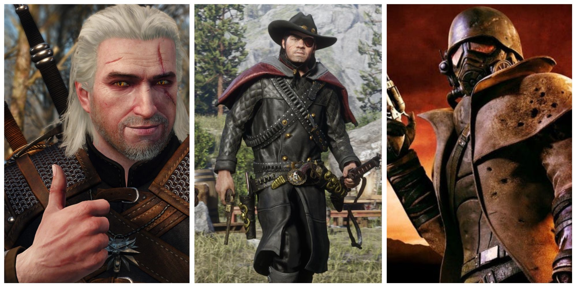Ведьмак 3, Red Dead Online, Fallout New Vegas