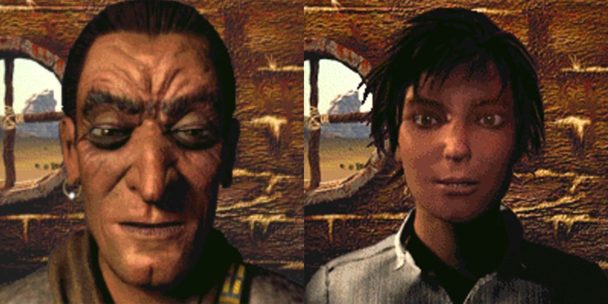 Split image of Aradesh and Tandi.