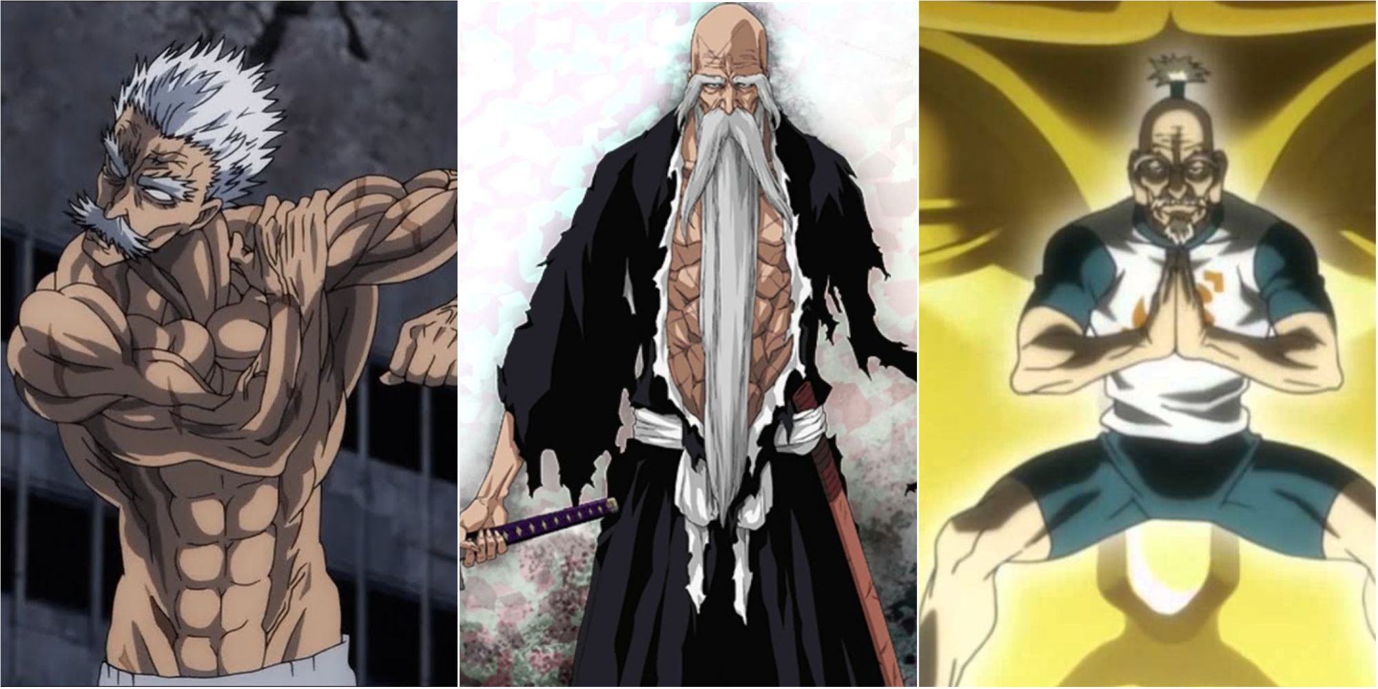 10 Iconic Anime Old Men Who Are Absurdly Powerful