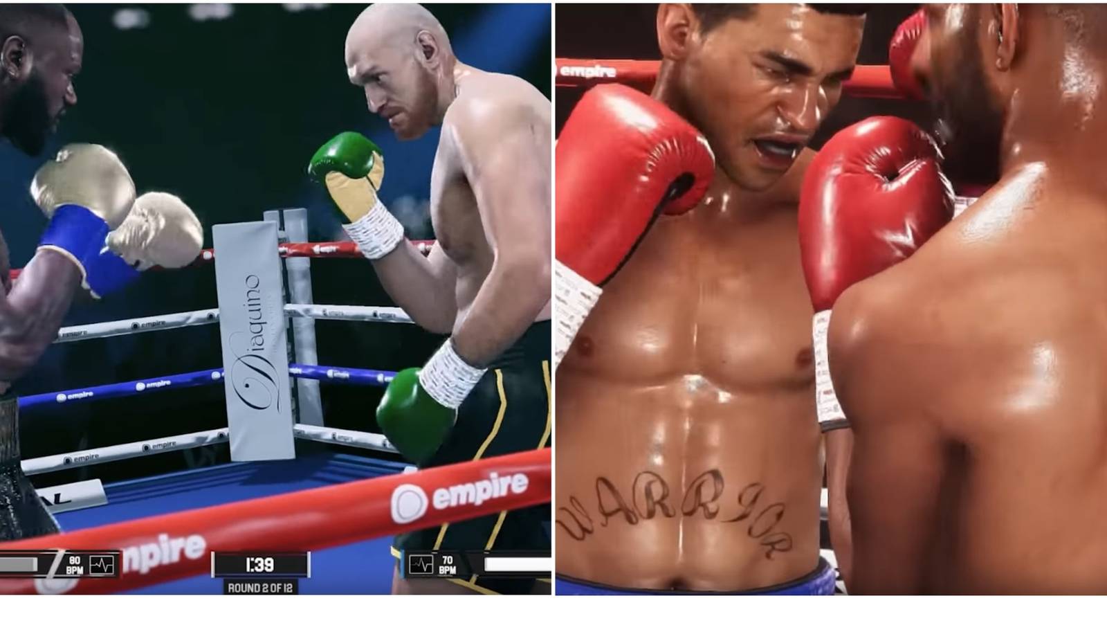 Boxers fighting in ESBC