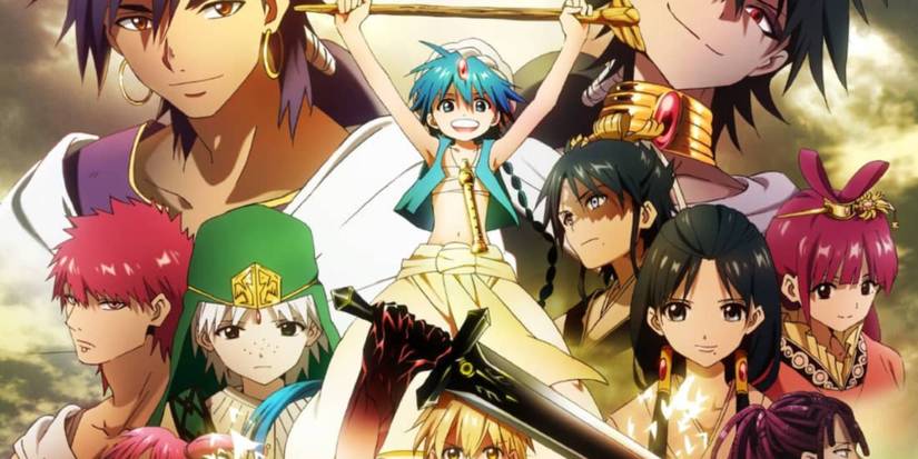 magi anime main characters