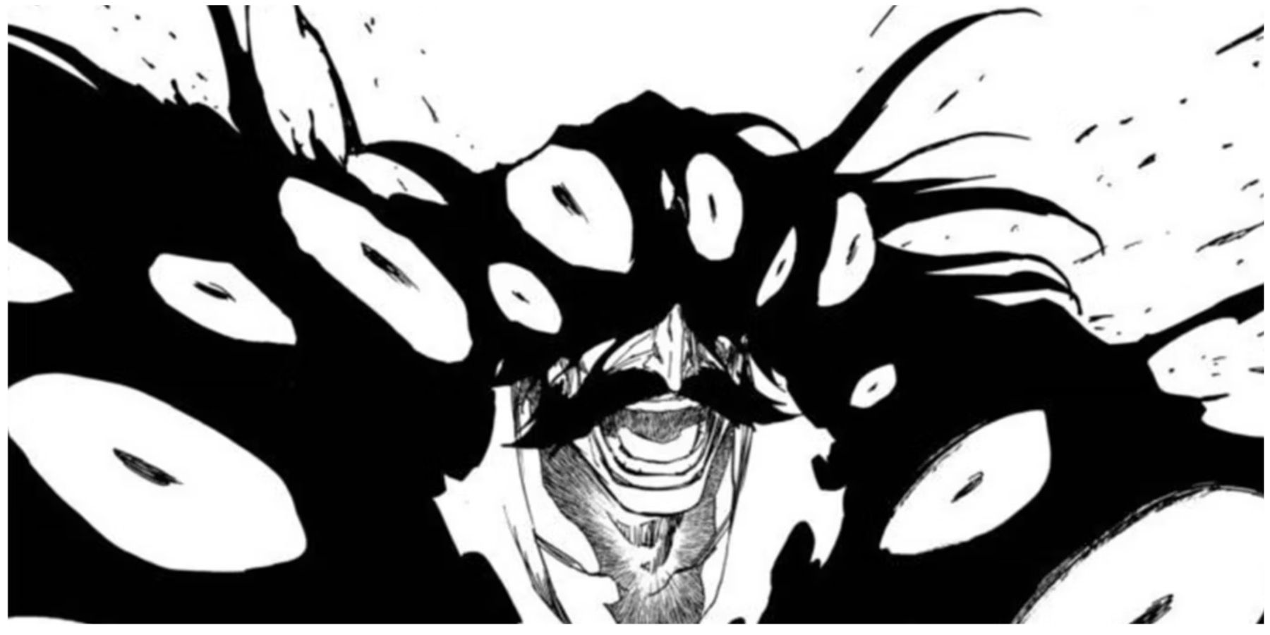 Yhwach Laughing While Using The Almighty In The Bleach Manga