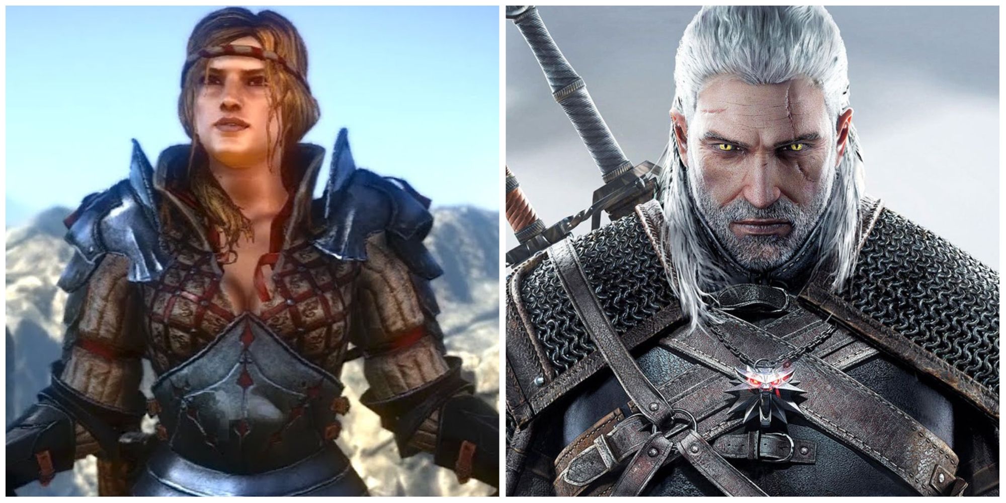 Side by Side - The Witcher vs. The Witcher 2 vs. The Witcher 3 