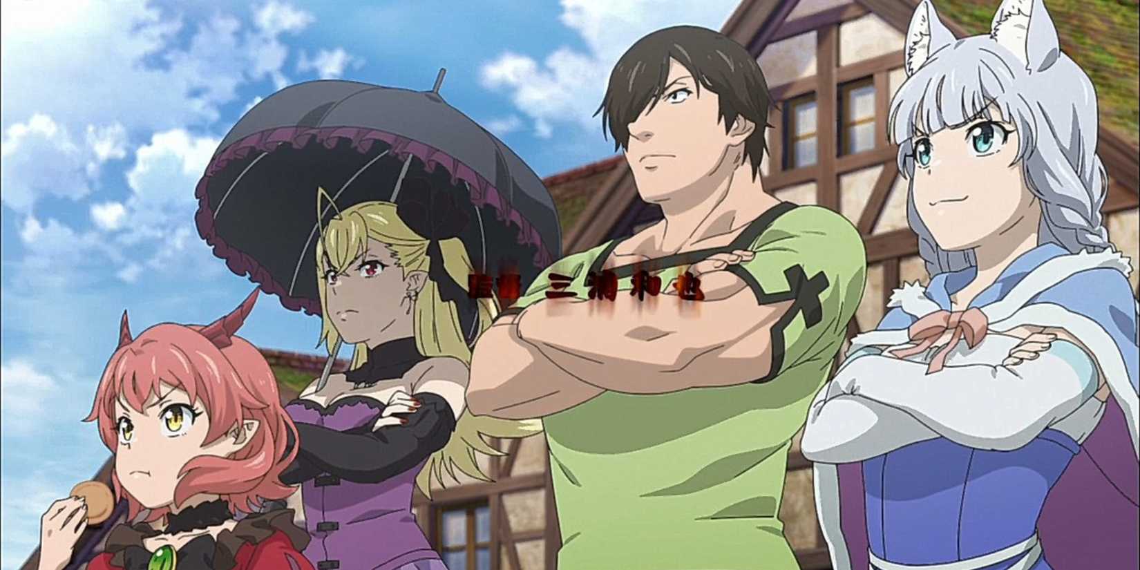 main characters of kemono michi from the anime version