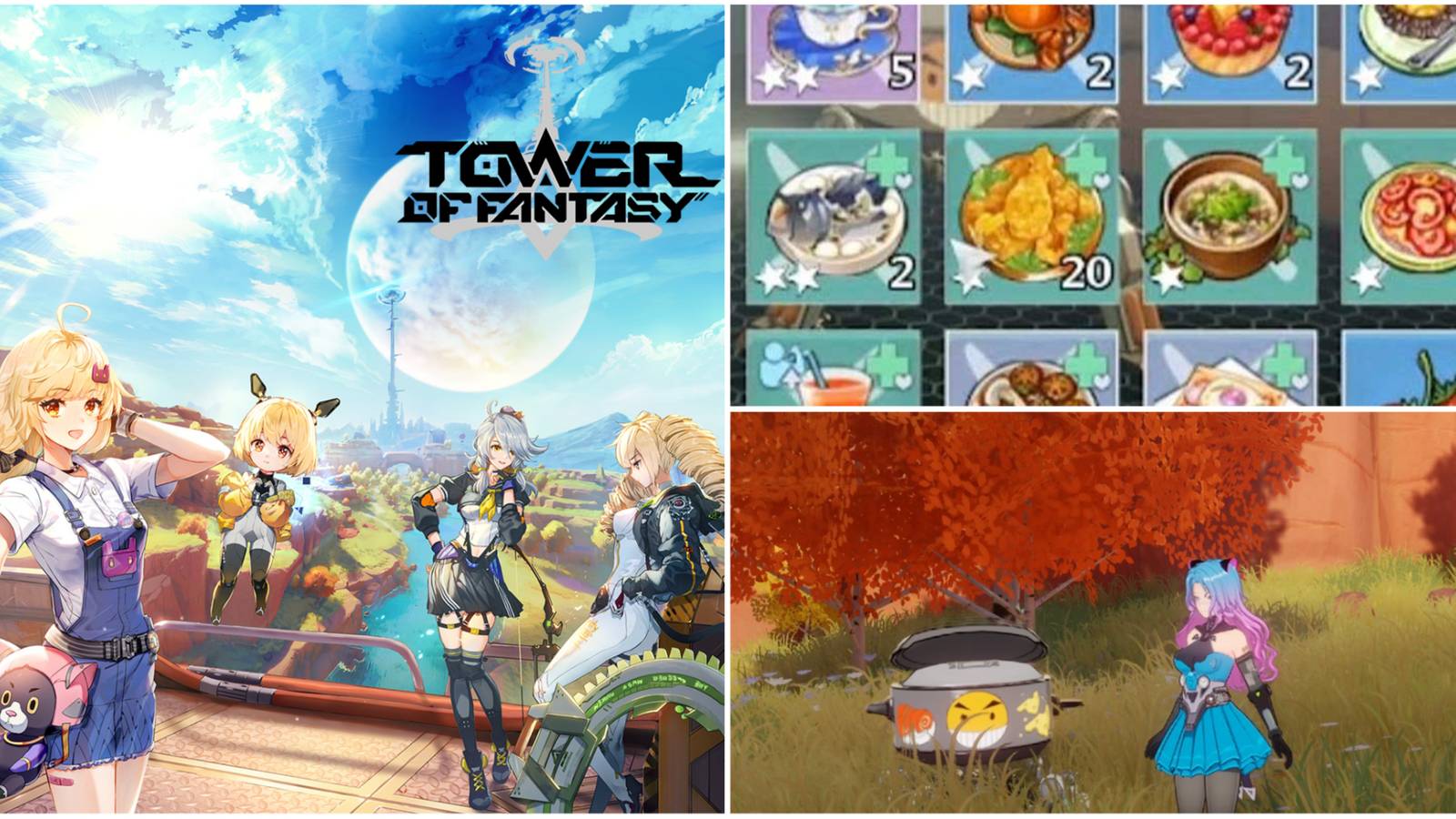 Tower Of Fantasy recipes cooking pot 