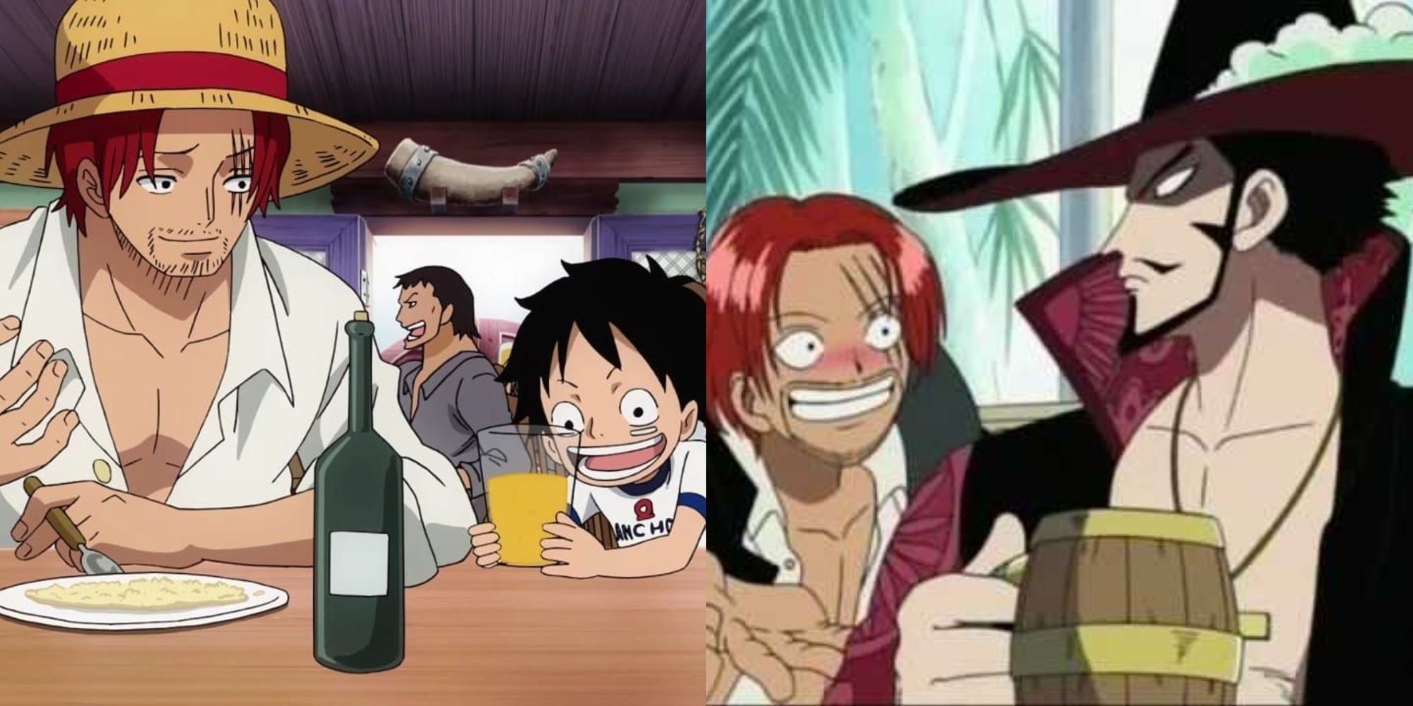 shanks throwing parties