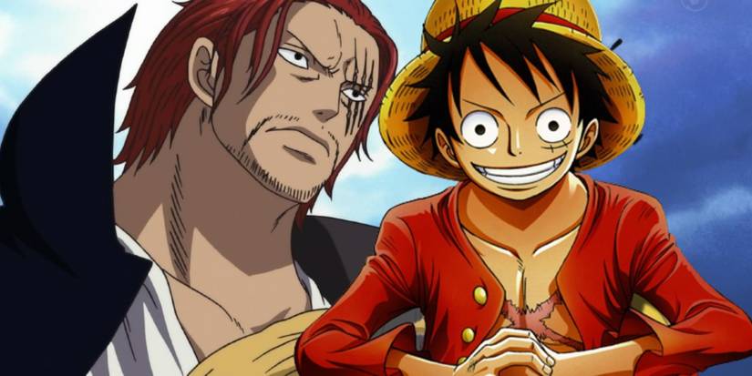 shanks and luffy