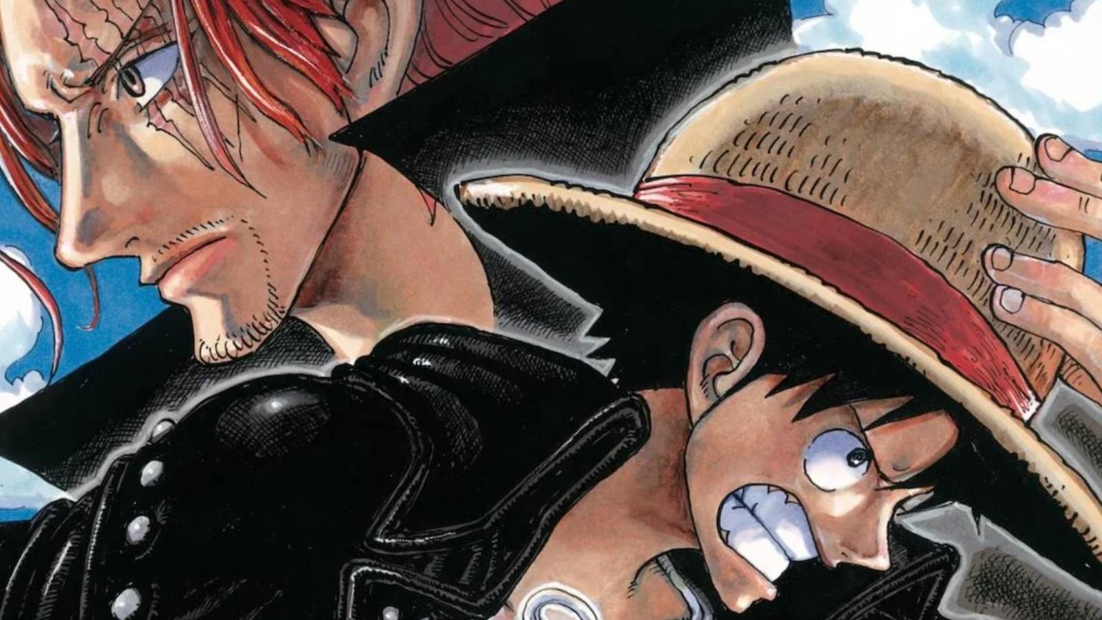 luffy and shanks similarities