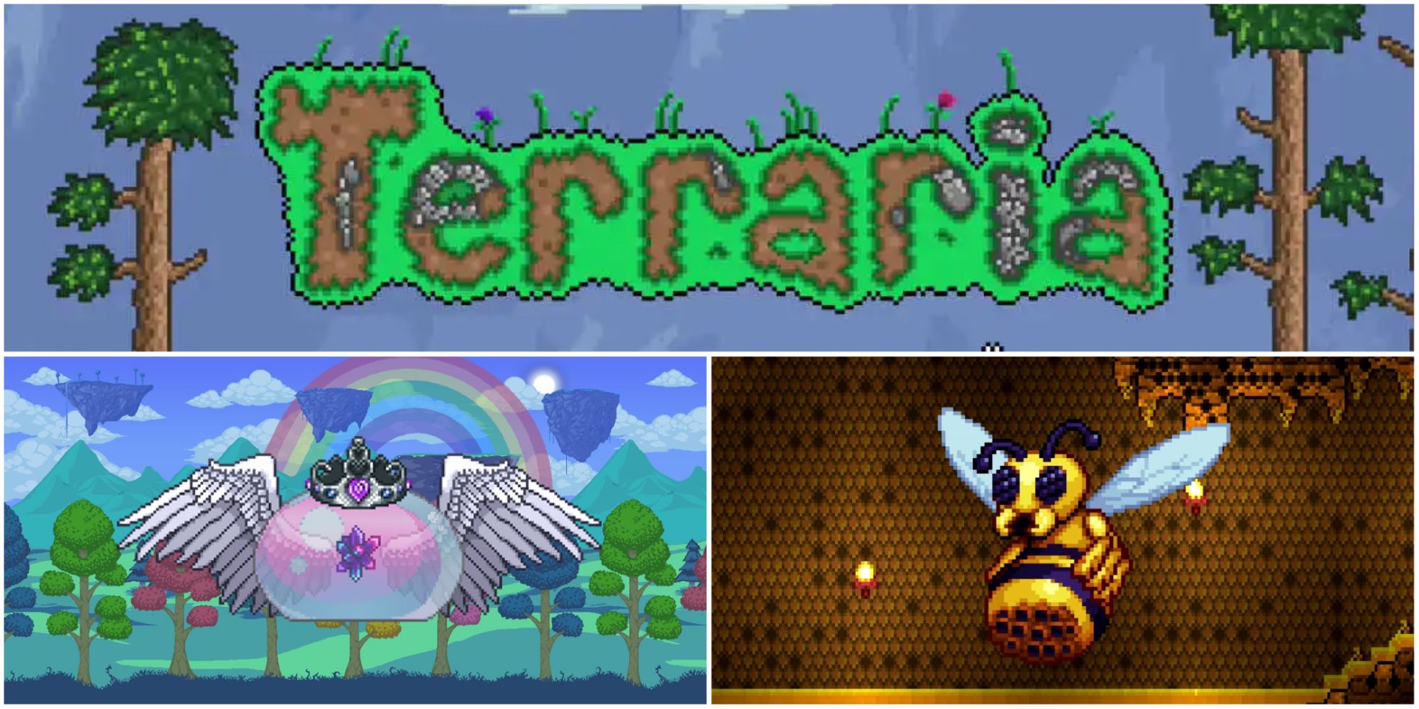 Game Terraria 5 Difficulty of All Bosses Tier List vintage Art