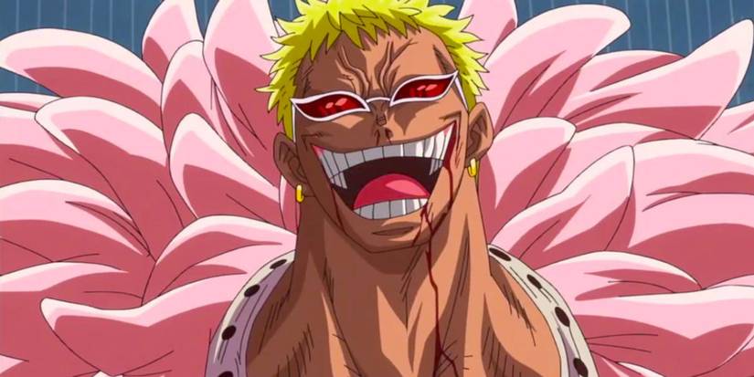 doflamingo's evil smile