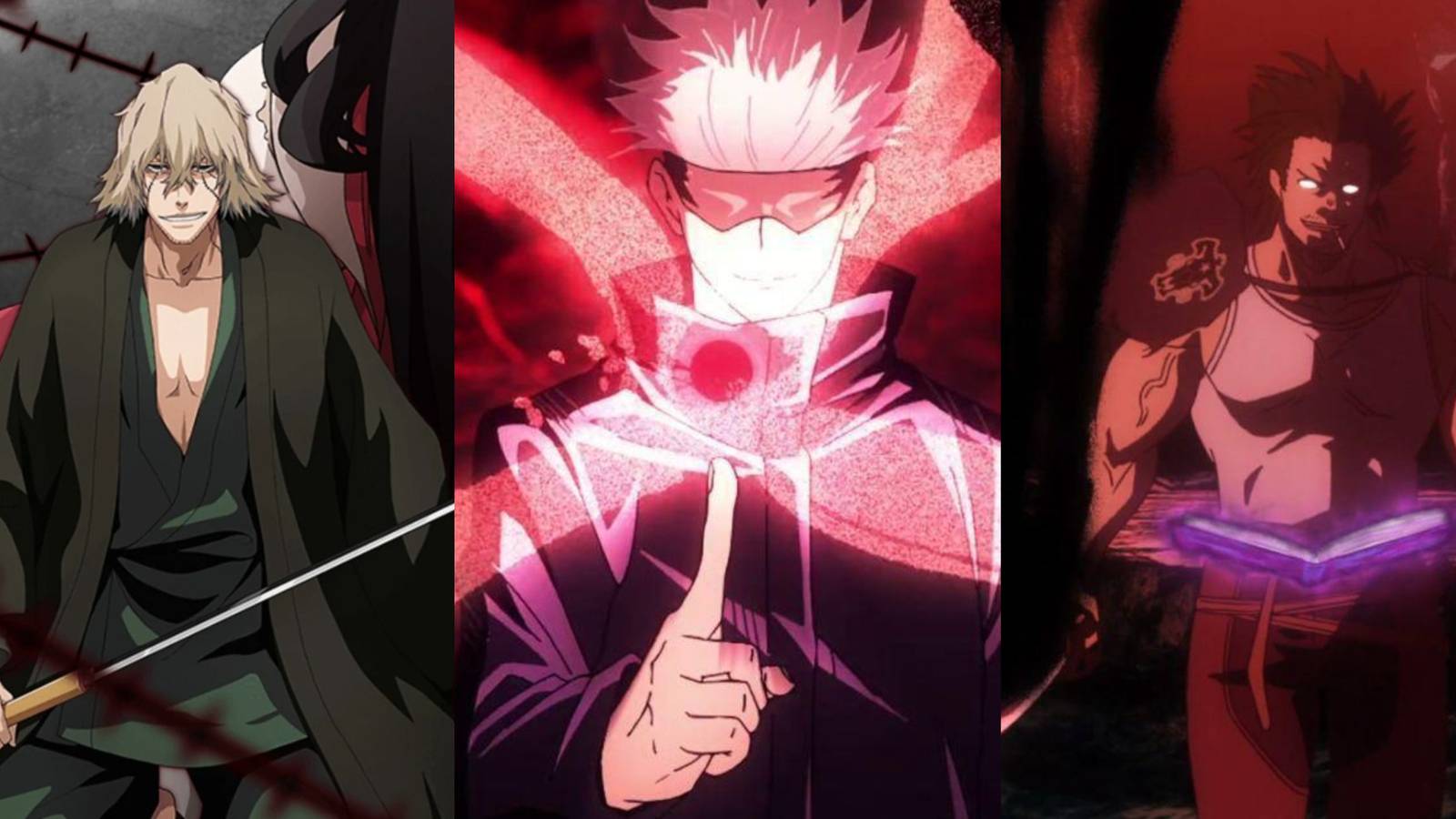 urahara kisuke gojo satoru yami sukehiro