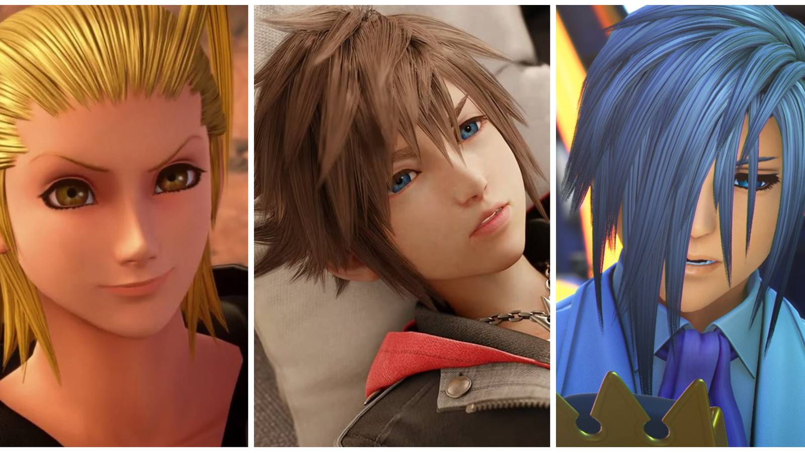 10 Most Spectacular Hairstyles In The Kingdom Hearts Franchise Larxene Sora Ienzo