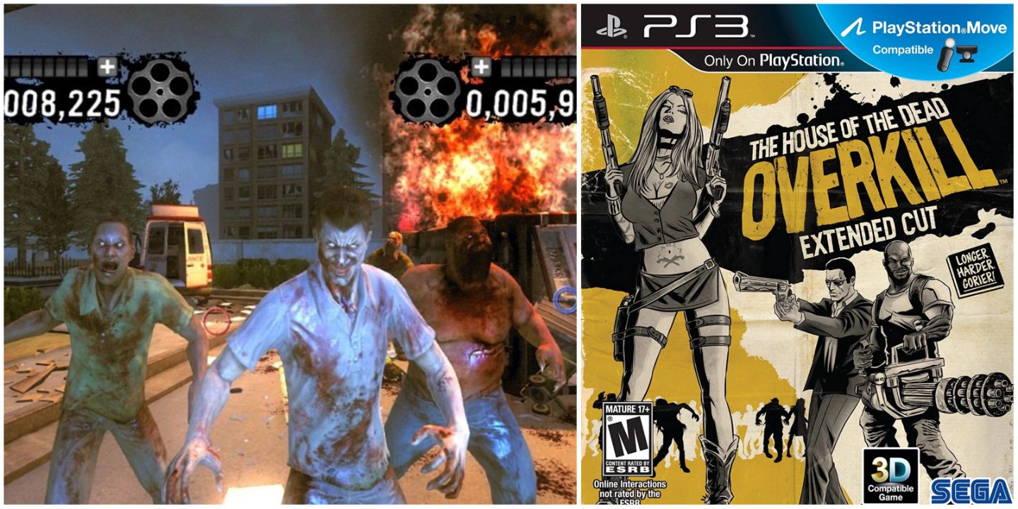 House Of The Dead Overkill Zombies & House Of The Dead Overkill Cover Art