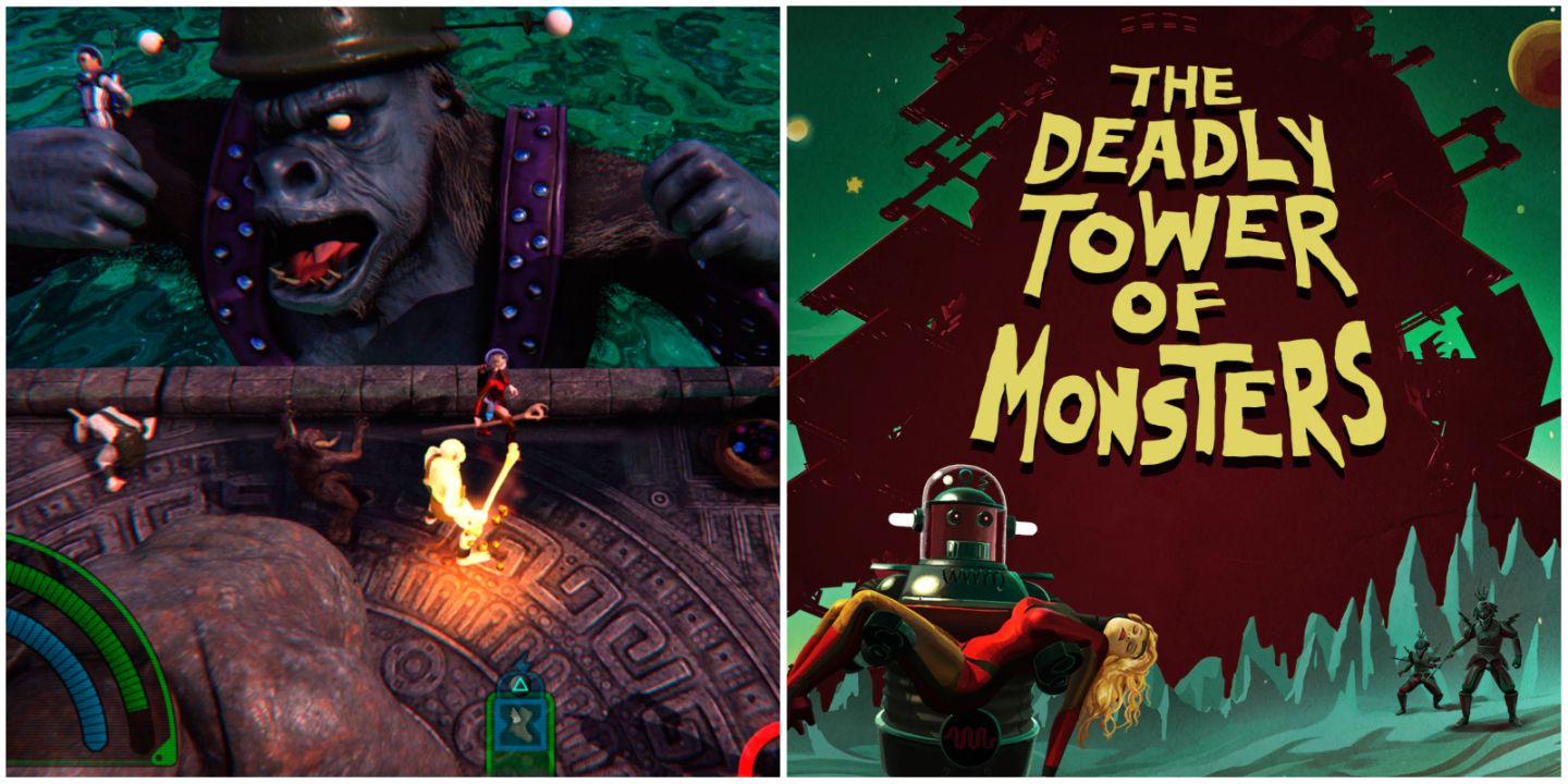 The Deadly Tower Of Monsters Gameplay, The Deadly Tower Of Monsters Cover Art