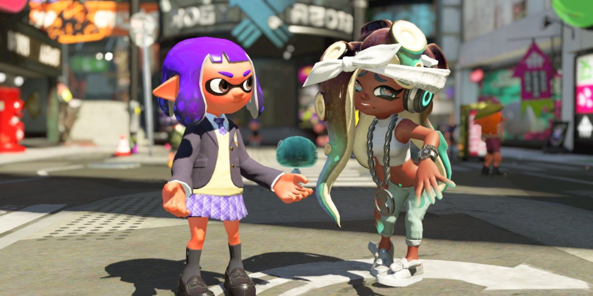 Splatoon 2 characters.