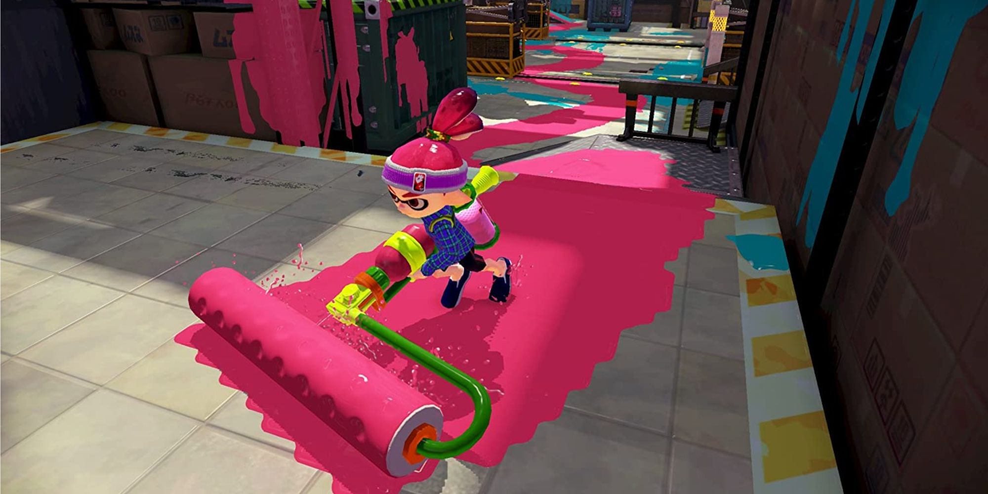 Inkling spreading pink ink.