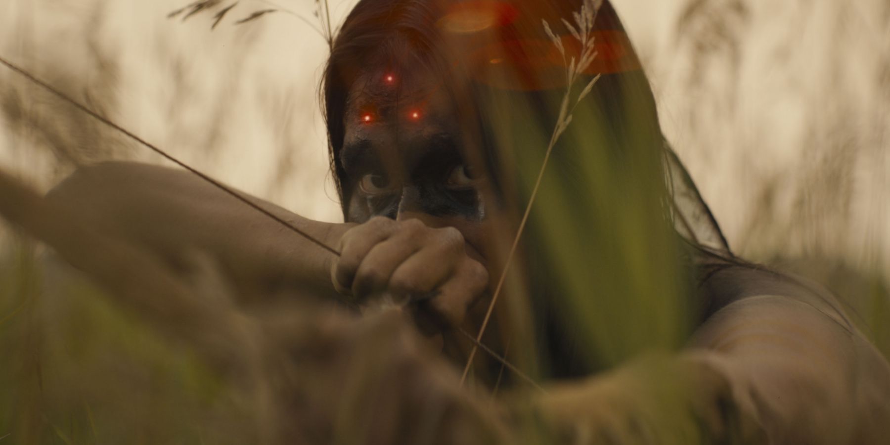 Comanche-Warrior-being-targeted-by-Predator-in-Prey-2022-Film