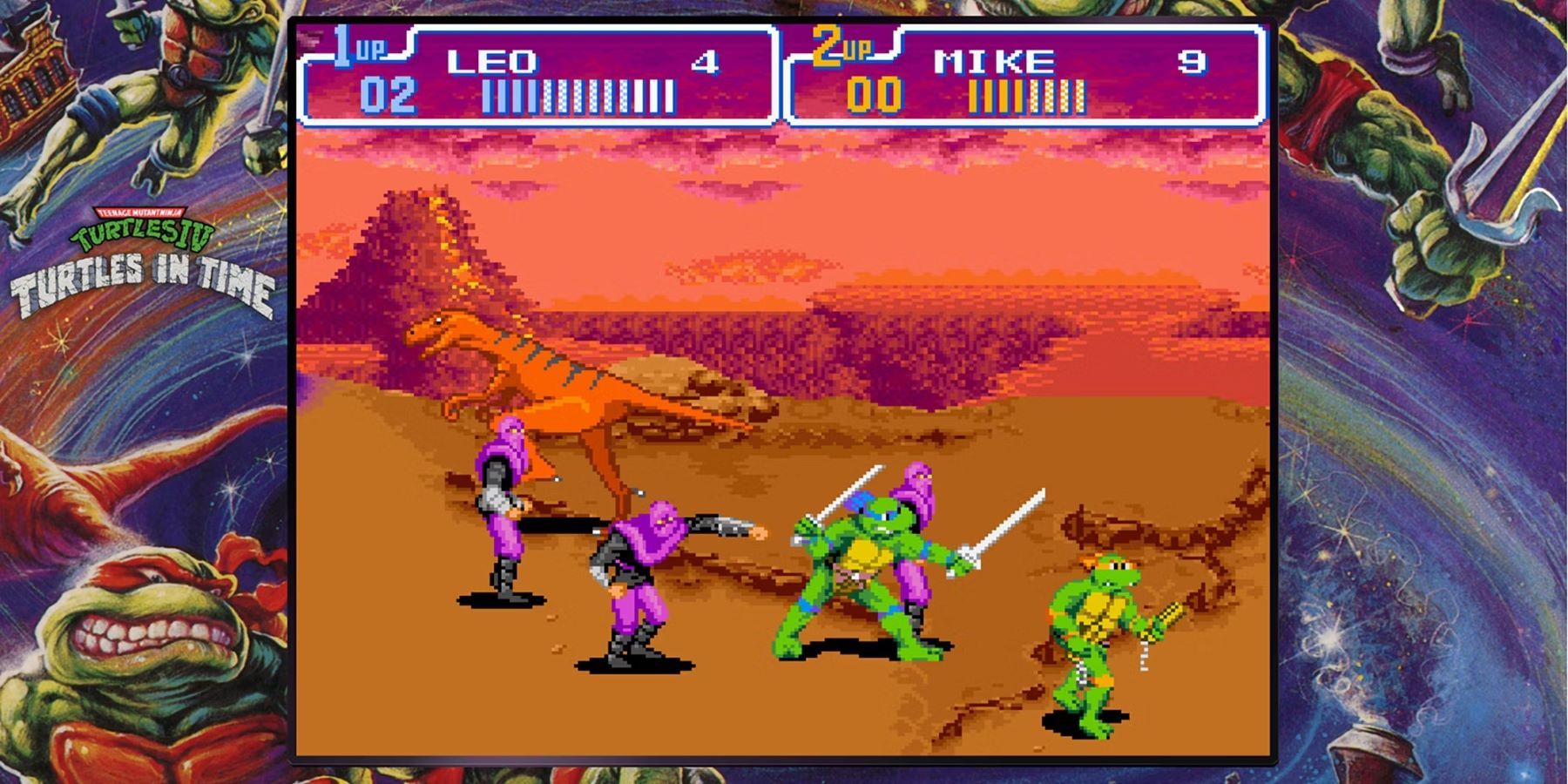 TMNT: Cowabunga Collection gameplay footage