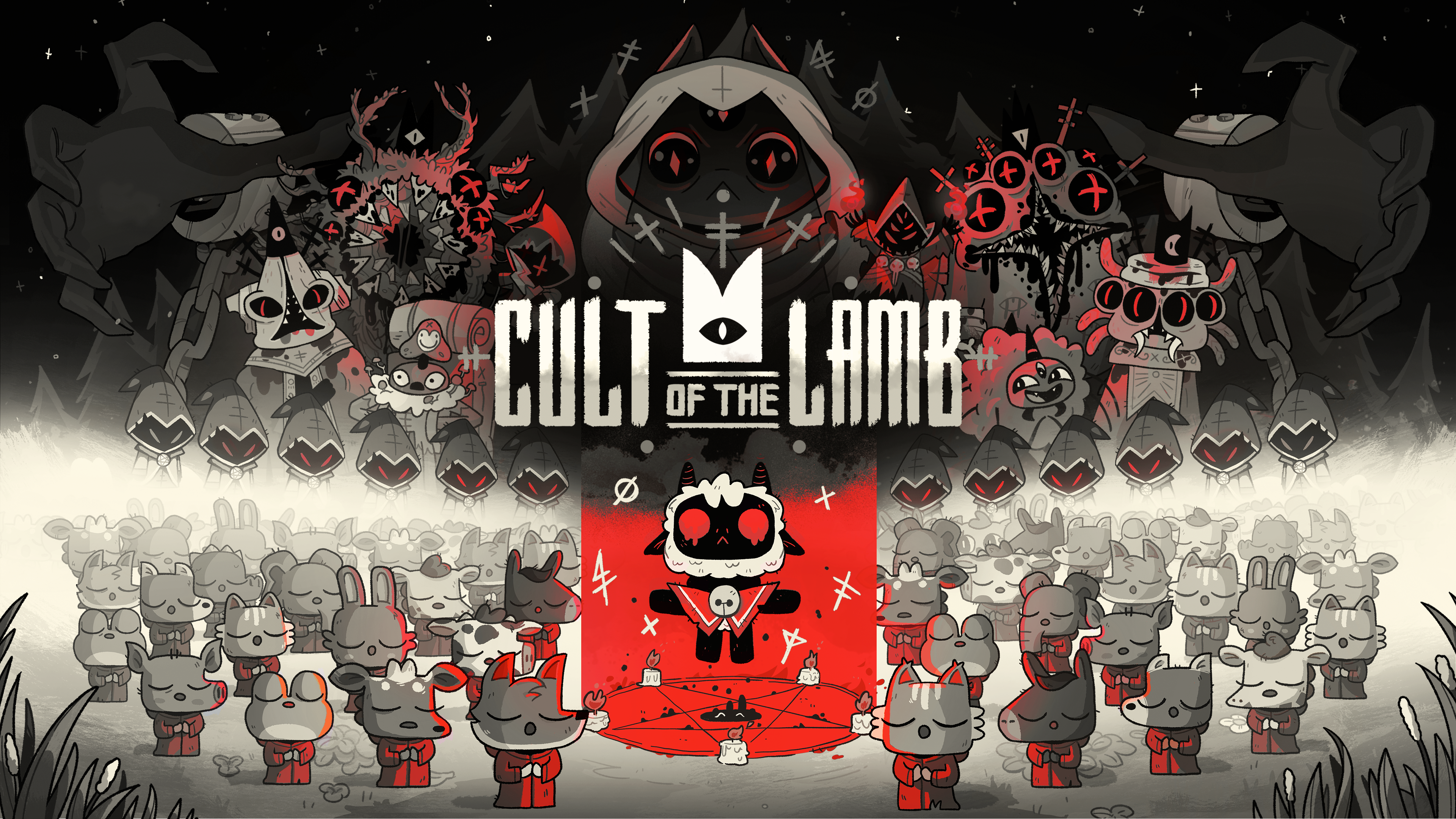 Cult of the Lamb - Key Art