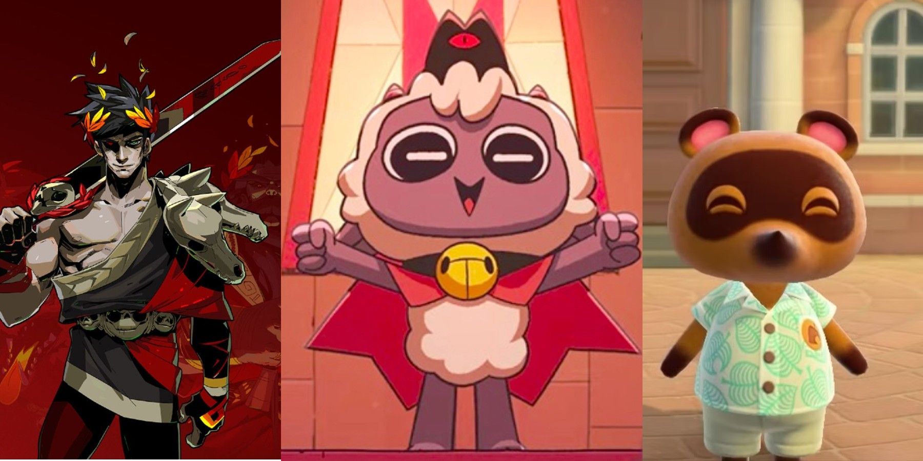 Cult of the Lamb Hades and Animal Crossing Comparison