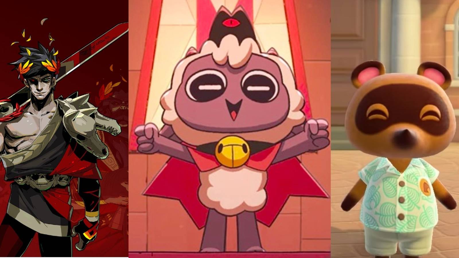 Cult of the Lamb Hades and Animal Crossing Comparison