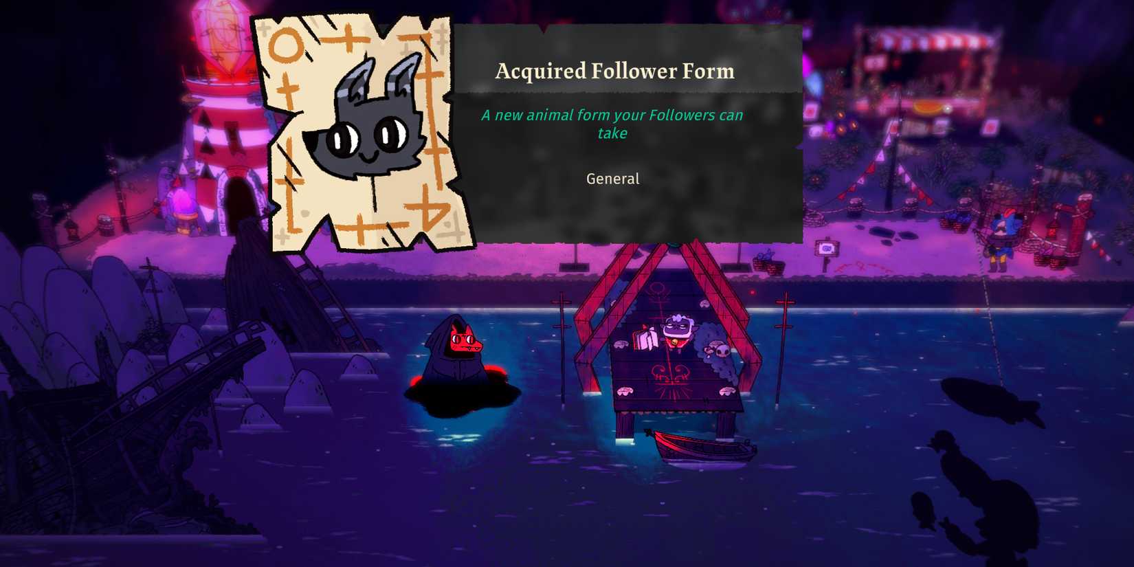 Cult Of The Lamb new follower the Wolf Skin