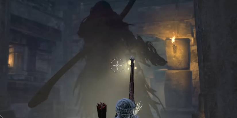 Death appearing before a player