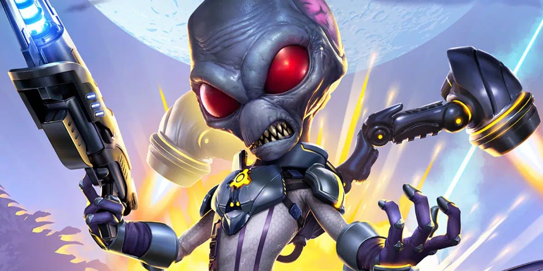 Destroy All Humans 2 Reprobed Cover Close Up