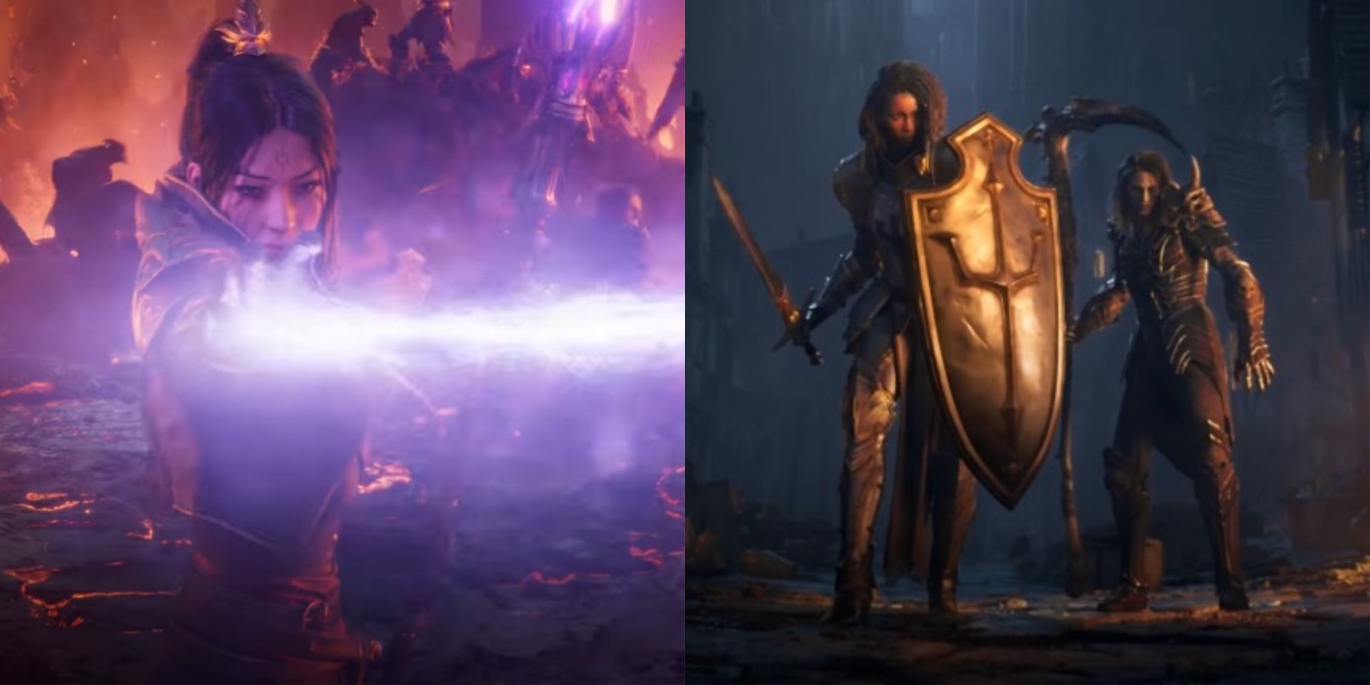 Diablo Immortal Best Builds Collage Wizard And Crusader