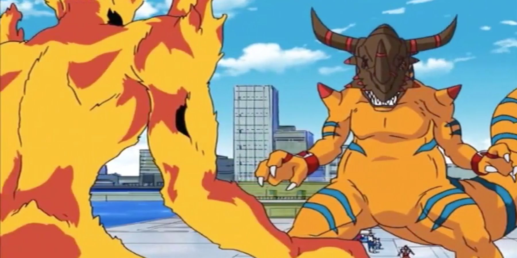 GeoGreymon from the Digimon Data Squad anime series