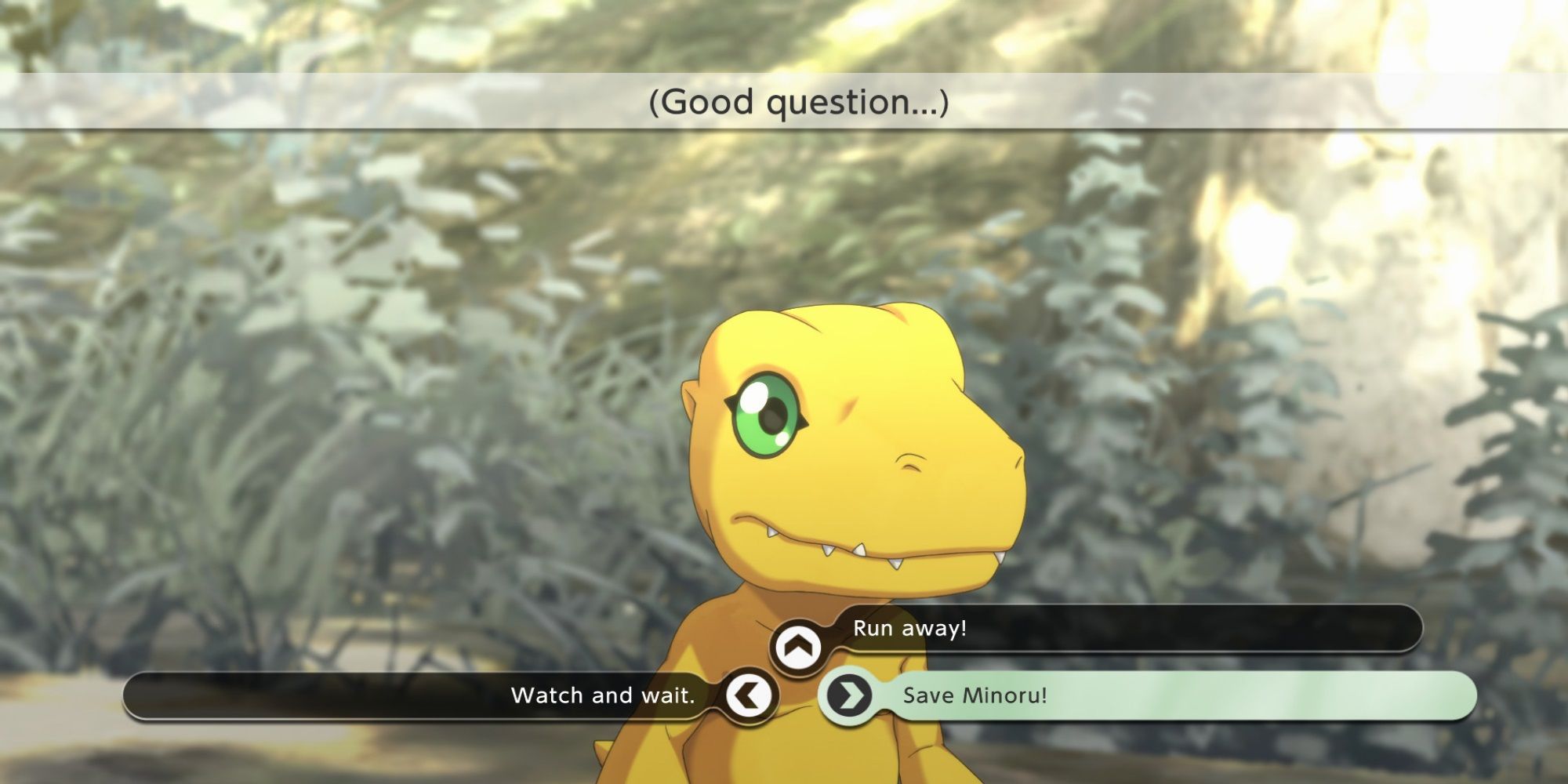 Digimon Survive - Choices in Dialogue