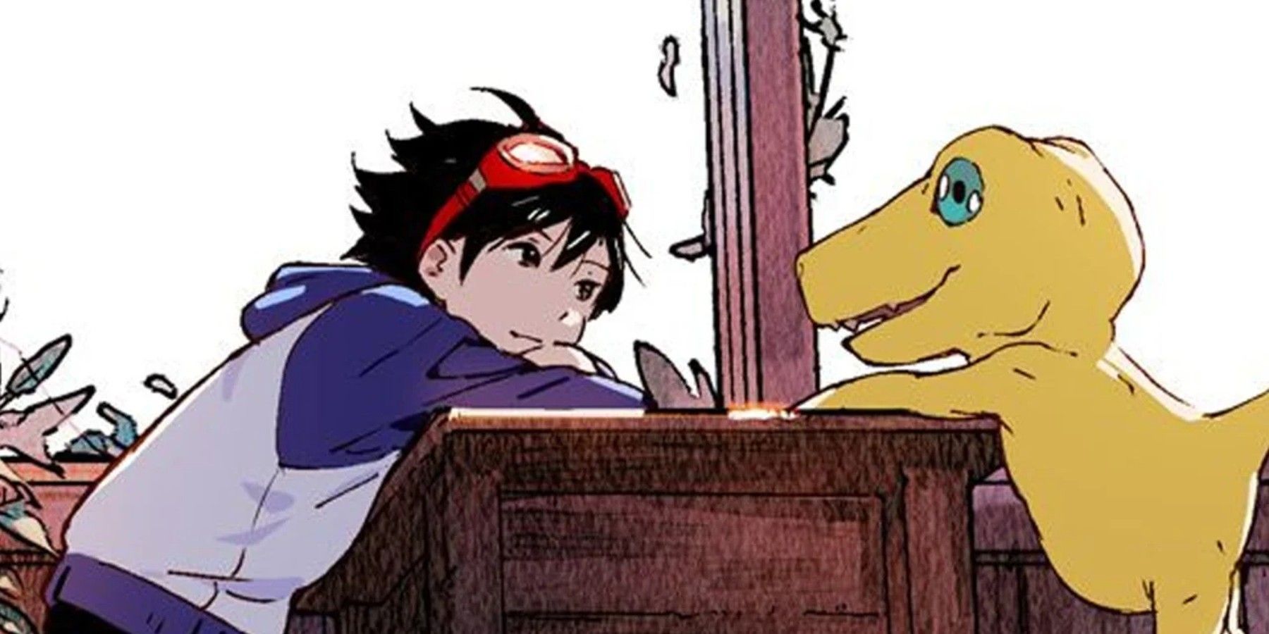 Digimon Survive Cover Agumon