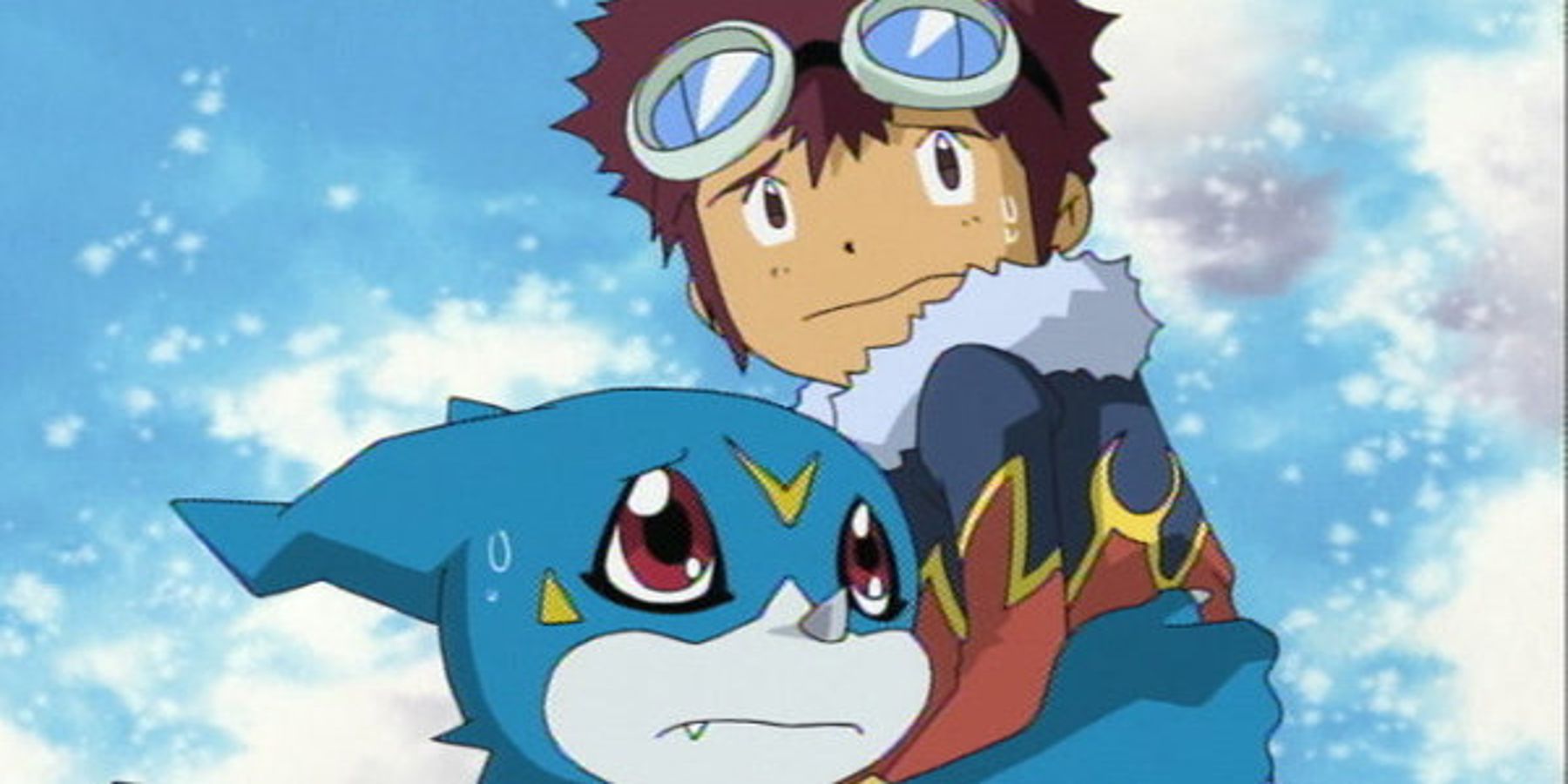 Davis and Veemon from Digimon Adventure 02 anime series