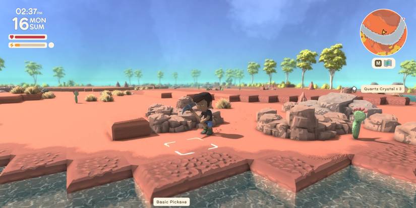 A Dinkum player suffering from exhaustion