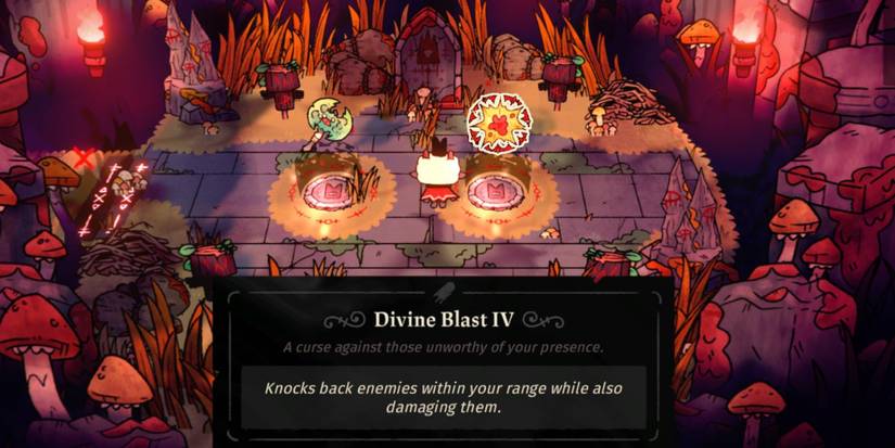 Divine Blast 4 Curse Cult of the Lamb