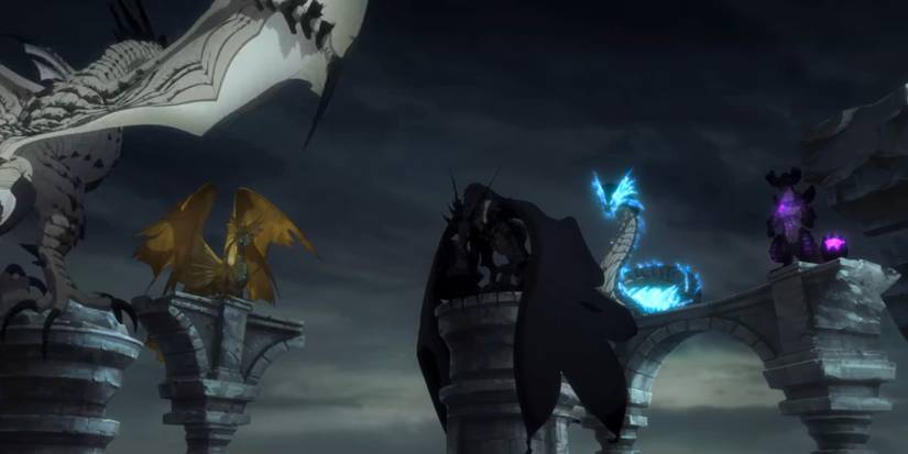 Dota Dragon's Blood Original Characters Eldwurms aka The Thunder Netflix, Valve, Steam