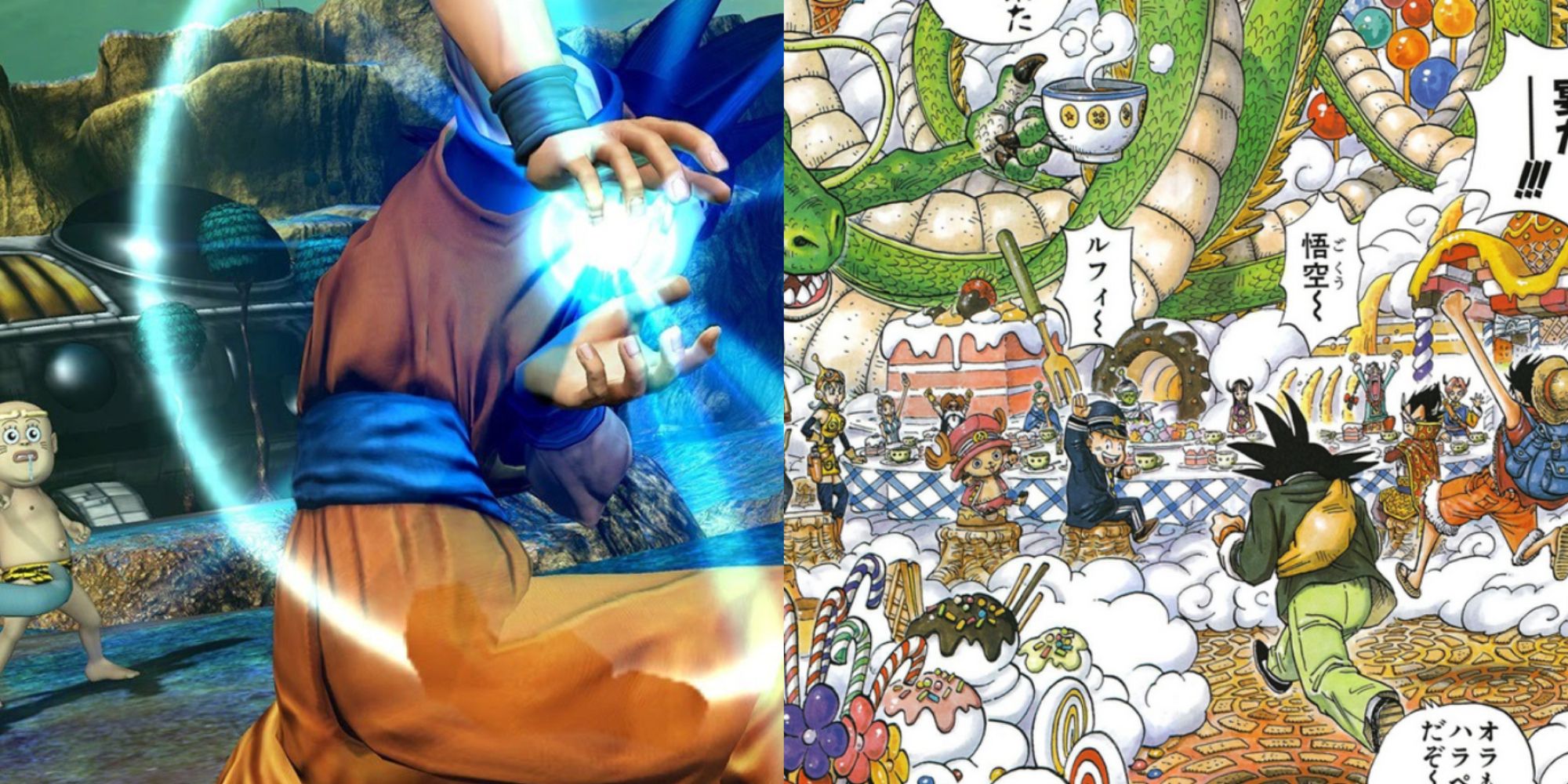 Dragon Ball & One Piece: Every Time the Iconic Anime Crossed Over