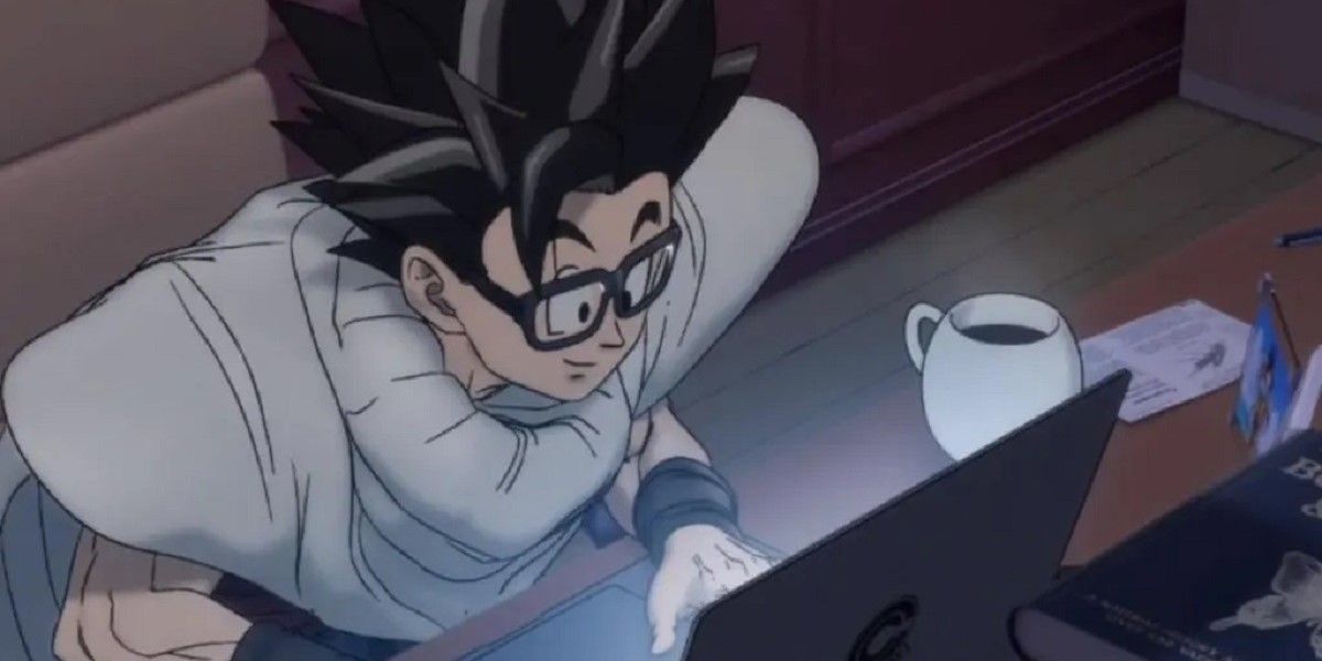 Dragon Ball Super Super Hero – Gohan Working at Home in Full Gi