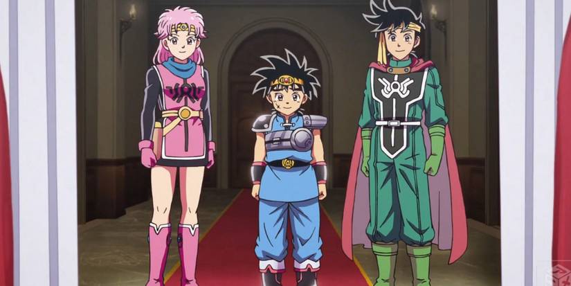 Dragon Quest Dai no Daiboken 2020 Dai, Maam, and Popp