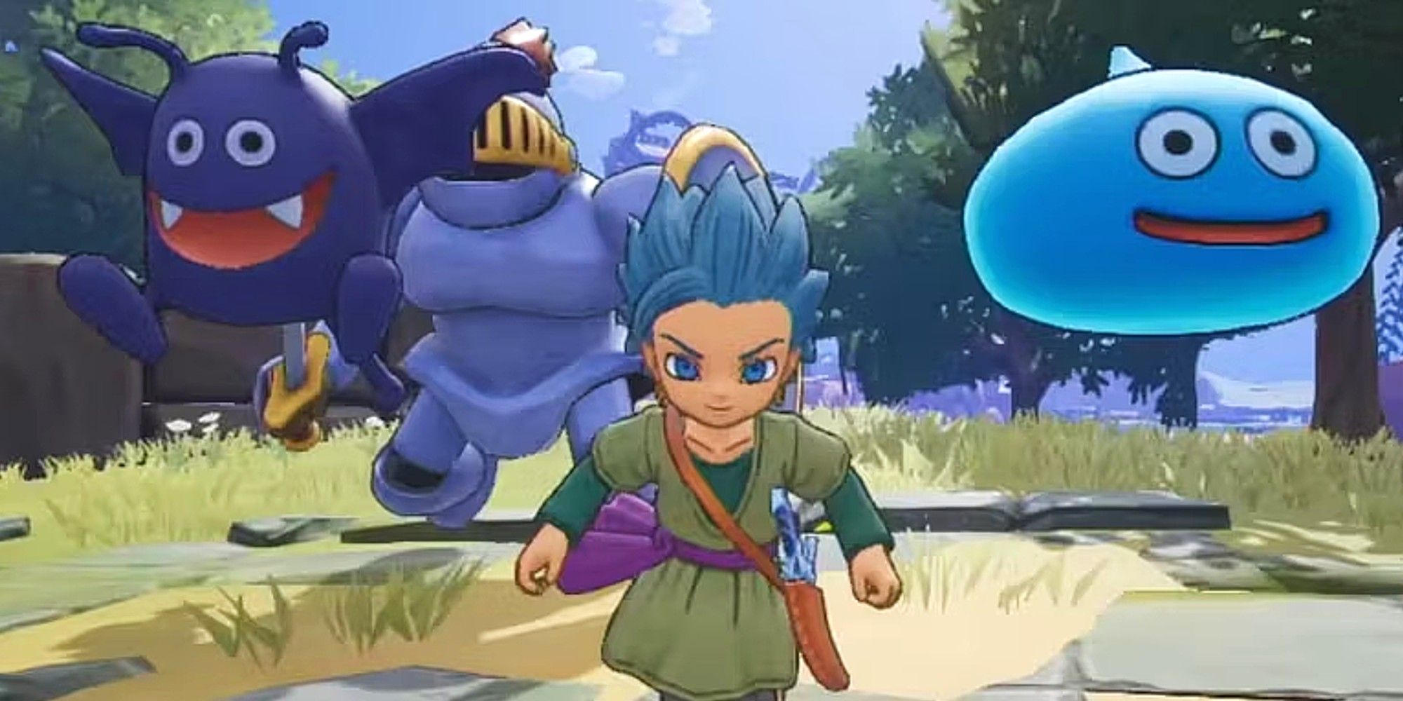 Dragon Quest Drachy and Slime bat