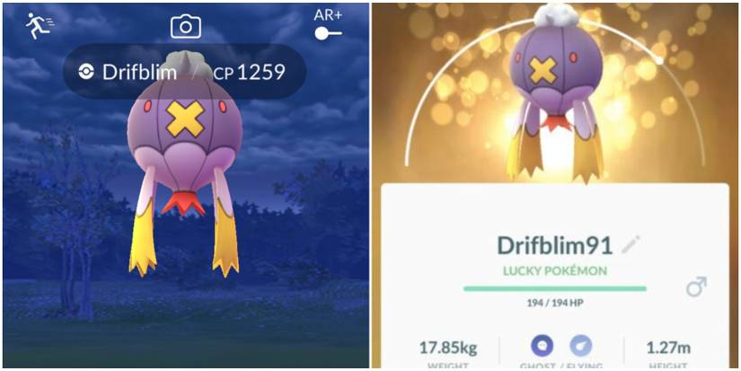 Drifblim from Pokemon GO