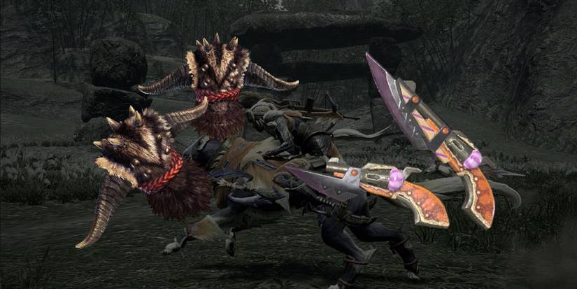 Dual Blades that can be crafted with Carbalite Ore in MH Rise