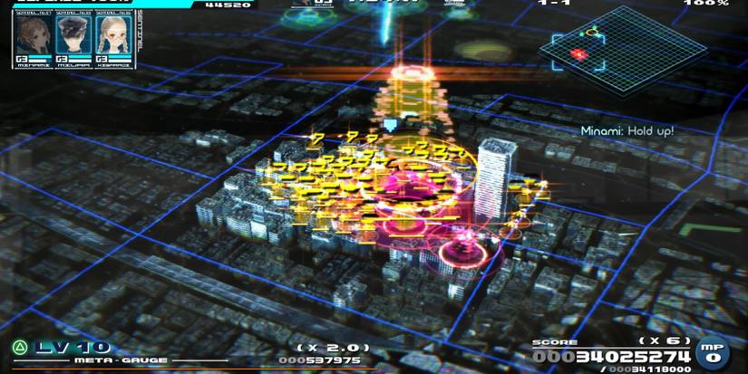 EMP Stunner hitting a group of kaiju