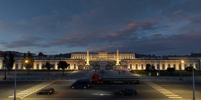 ETS 2 - Buildings lights