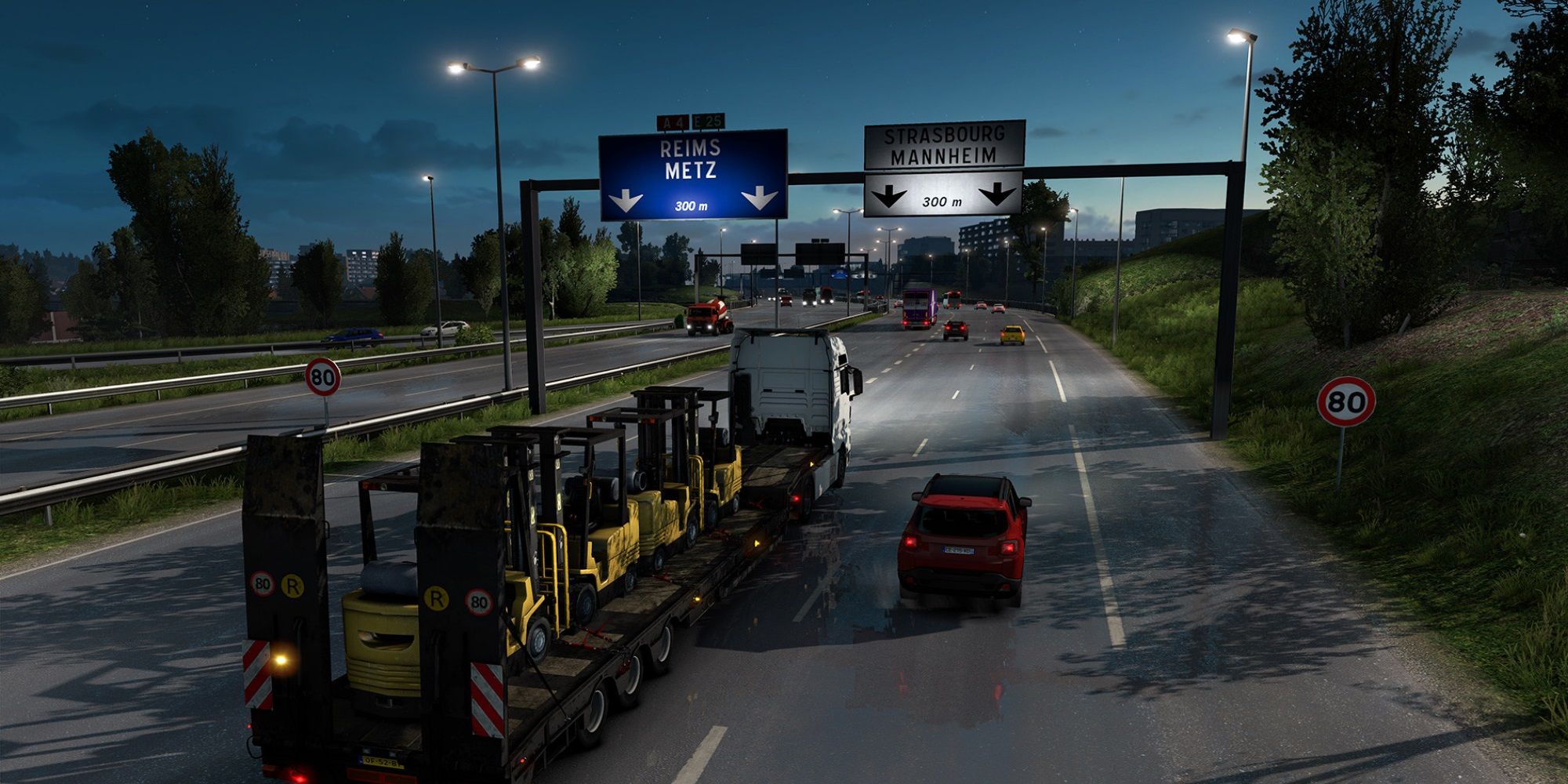 ETS 2 - Signs in different languages