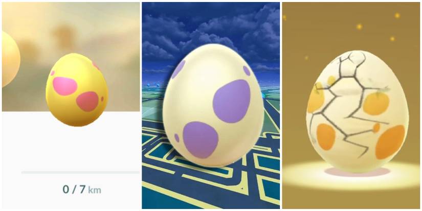 Different Eggs in Pokemon GO